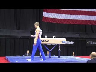 Ryan Sheppard - Pommel Horse - 2014 P&G Championships - Jr. Men Day 1