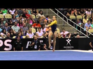 Deanne Soza – Floor – 2014 P&G Championships – Jr. Women Day 2