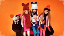 Como fazer: Kit inverno (Touca, luva e cachecol) para bonecas Barbie, Monster High entre outras!