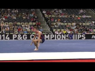 Marty Strech – Floor – 2014 P&G Championships – Sr. Men Day 2