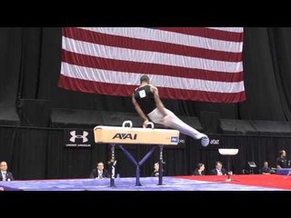 Josh Dixon - Pommel Horse - 2014 P&G Championships - Sr. Men Day 2