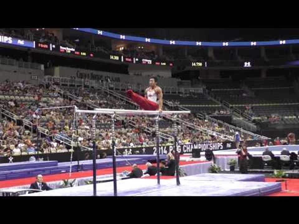 Kanji Oyama - Parallel Bars - 2014 P&G Champion...