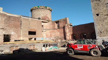 Verlaine: les travaux au château de Seraing-le-Château avancent!