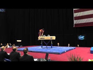 Max Mayr  - Pommel Horse -- 2012 Visa Championships -- Jr. Men -- Day 1