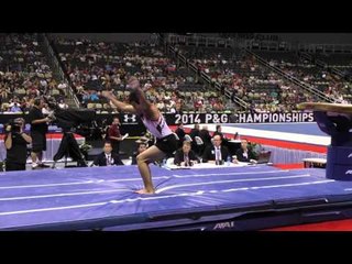 Kanji Oyama - Vault - 2014 P&G Championships - Sr. Men Day 2