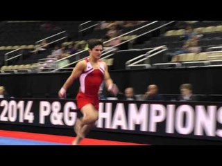 Fabian DeLuna - Vault - 2014 P&G Championships - Jr. Men Day 2
