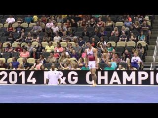 Sean Melton – Floor – 2014 P&G Championships – Sr. Men Day 1