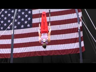 Drew Moling - Still Rings - 2014 P&G Championships - Sr. Men Day 2