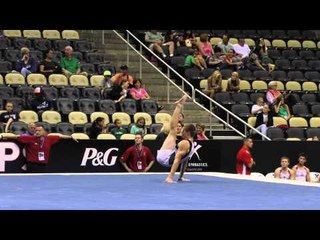 Michael Burns – Floor – 2014 P&G Championships – Jr. Men Day 2