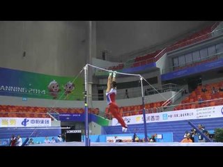 Paul Ruggeri - High Bar - 2014 World Championships - Podium Training