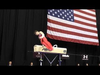 Davis Grooms - Pommel Horse - 2015 P&G Championships - Jr. Men Day 1