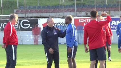 Trabzonspor, Çalımbay Yönetiminde Çalıştı