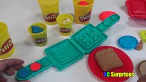 Best Color Learning Video PLAY-DOH Breakfast Maker Pretend Play Toy Foods Fun for Kids ABC Surprises
