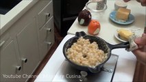 Miniature Food Cooking: One Pot Mac & Cheese (mini food) (kids toys channel cooking real food)