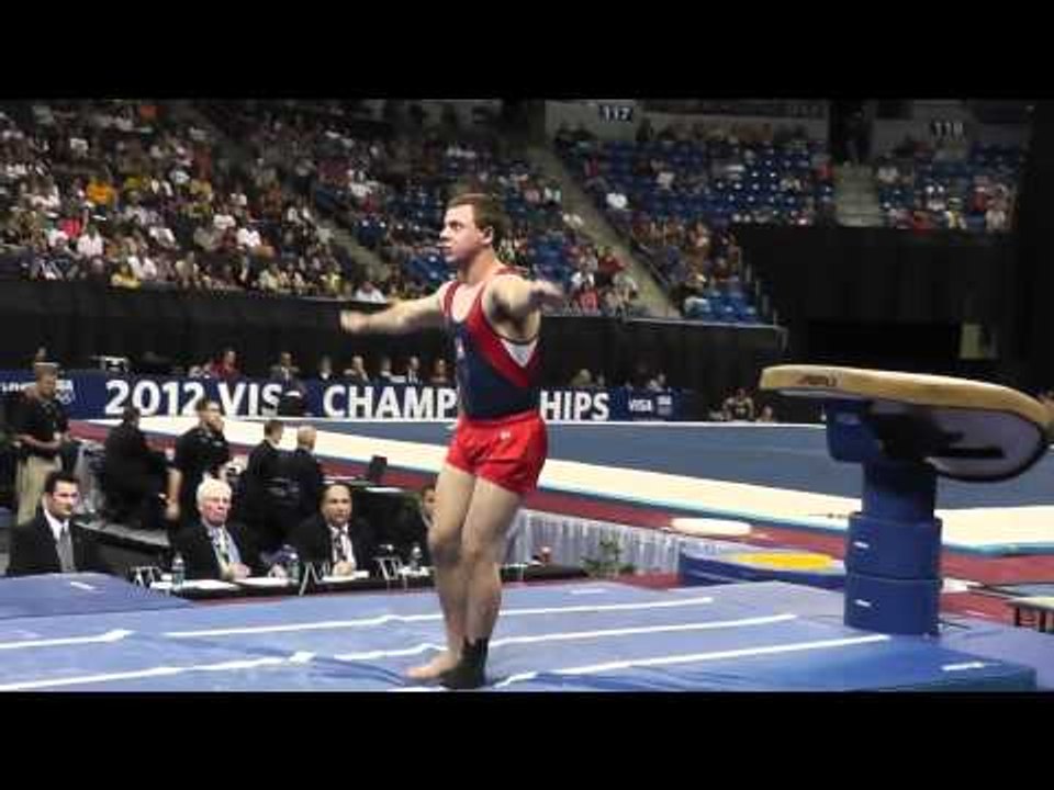 Daniel Zerbel - Vault - 2012 Visa Championships - Sr Men - Day 2