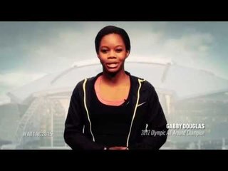 Gabby Douglas wants you to Come Cheer with U.S.!