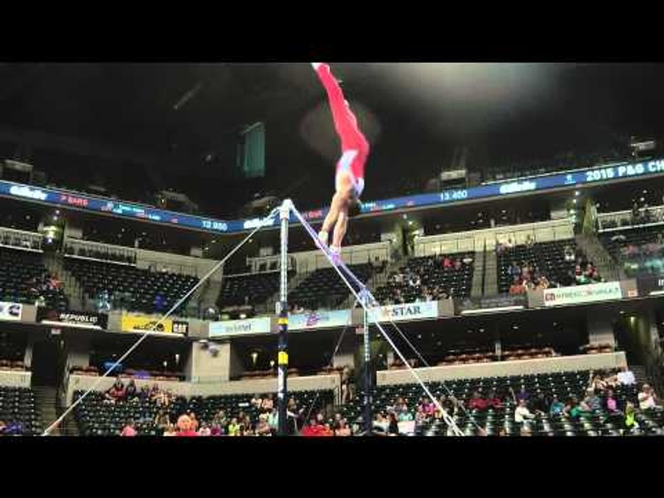 Evan Hymanson – High Bar – 2015 P&G Championships – Jr. Men Day 1