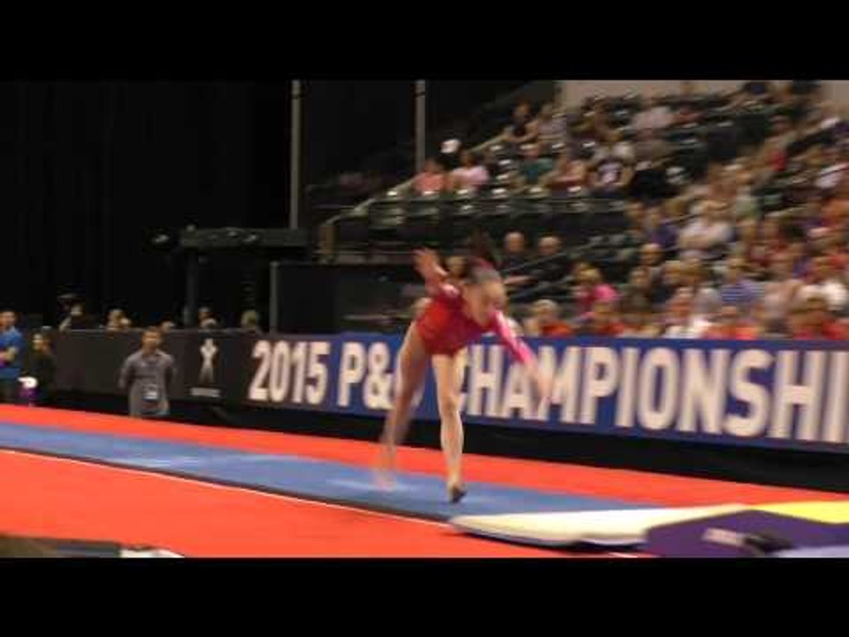 Elena Arenas – Vault – 2015 P&G Championships – Jr. Women Day 1