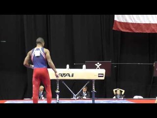Josh Dixon - Pommel Horse - 2015 P&G Championships - Sr. Men Day 1