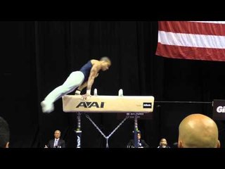 Donothan Bailey - Pommel Horse - 2015 P&G Championships - Sr. Men Day 2