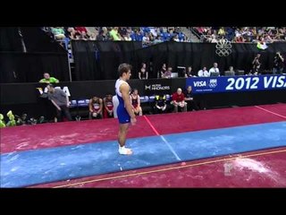 Sam Mikulak - Vault - 2012 Visa Championships - Sr Men - Day 2