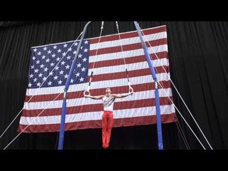 Hunter Justus - Still Rings - 2015 P&G Championships - Sr. Men Day 1
