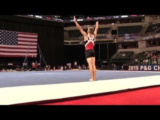 Anton Stephenson – Floor Exercise – 2015 P&G Championships – Jr. Men Day 1