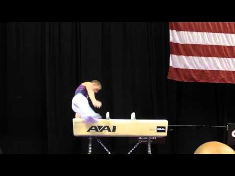 Brennan Pantazis - Pommel Horse - 2015 P&G Championships - Jr. Men Day 2
