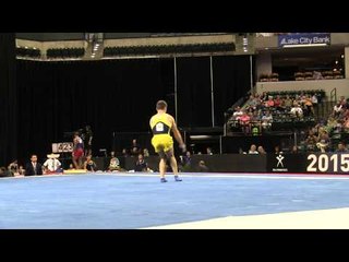 Dmitri Belanovski – Floor Exercise – 2015 P&G Championships – Sr. Men Day 2