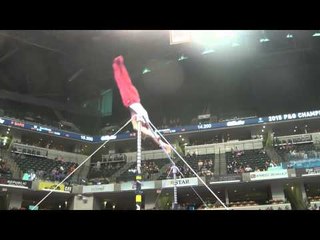 Hunter Justus – High Bar – 2015 P&G Championships – Sr. Men Day 2