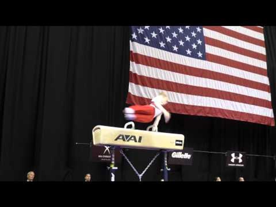 Nicholas Merryman - Pommel Horse - 2015 P&G Championships - Jr. Men Day 1