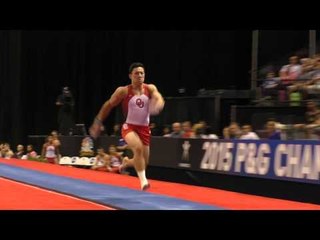 Peter Daggett - Vault - 2015 P&G Championships - Sr. Men Day 2