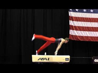 Andrew Brower - Pommel Horse - 2015 P&G Championships - Jr. Men Day 2