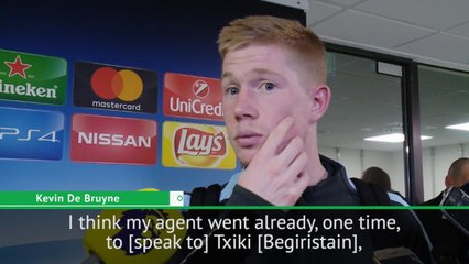 Download Video: De Bruyne waiting for contract negotiation to start