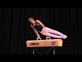 Allan Bower -- Pommel Horse -- 2012 Visa Championships -- Jr. Men -- Day 2