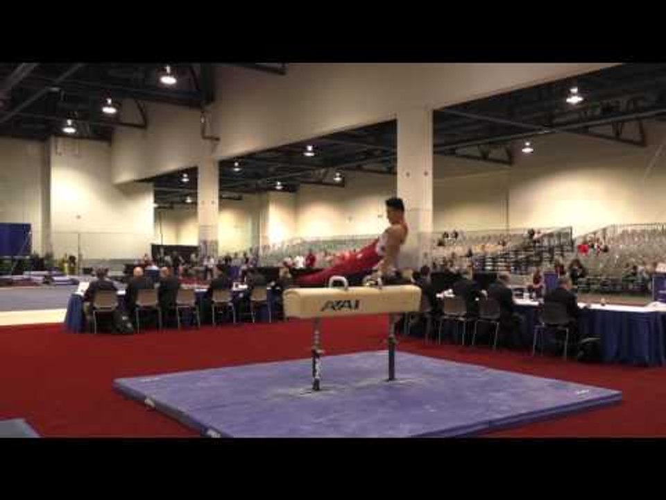 Kanji Oyama - Pommel Horse - 2016 Winter Cup Pr...