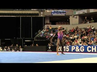 Shilese Jones – Floor Exercise – 2015 P&G Championships – Jr. Women Day 2