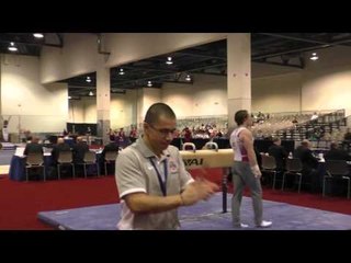 Tristan Burke - Pommel Horse - 2016 Winter Cup Prelims