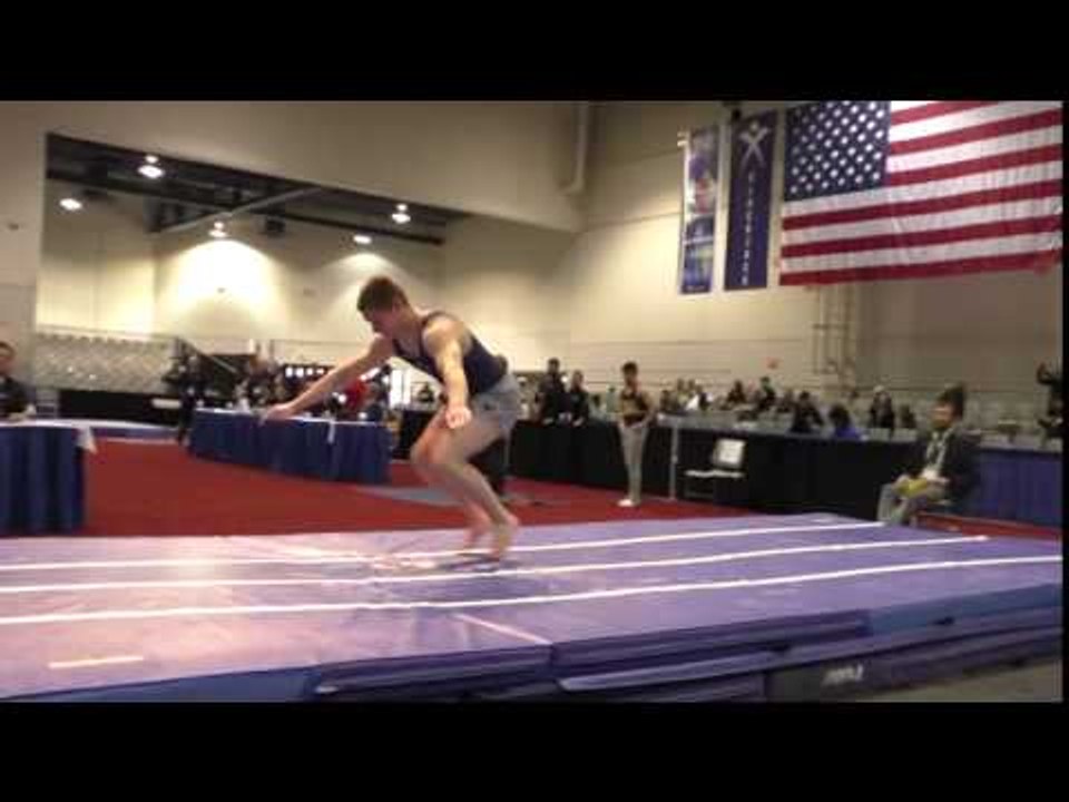 Michael Burns - Vault - 2016 Winter Cup Prelims