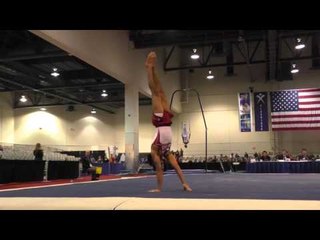 Akash Modi - Floor Exercise - 2016 Winter Cup Prelims