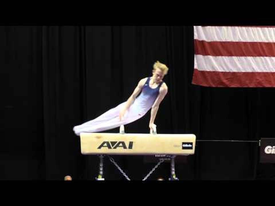 Nicholas Merryman - Pommel Horse - 2015 P&G Championships - Jr. Men Day 2