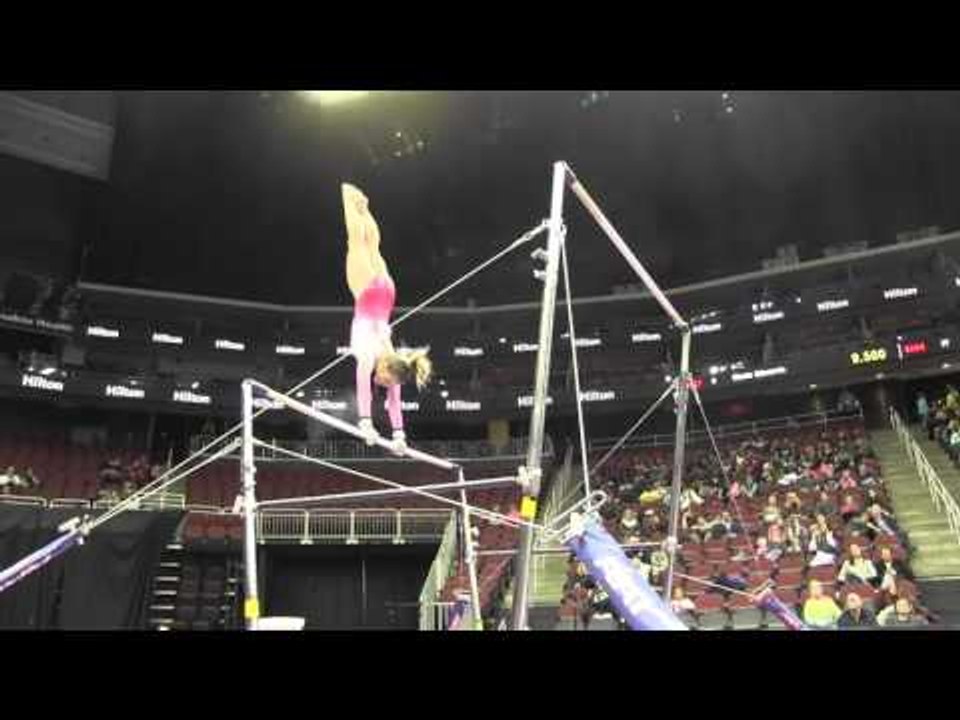 Nevaeh DeSouza – Uneven Bars – 2016 Nastia Liukin Cup