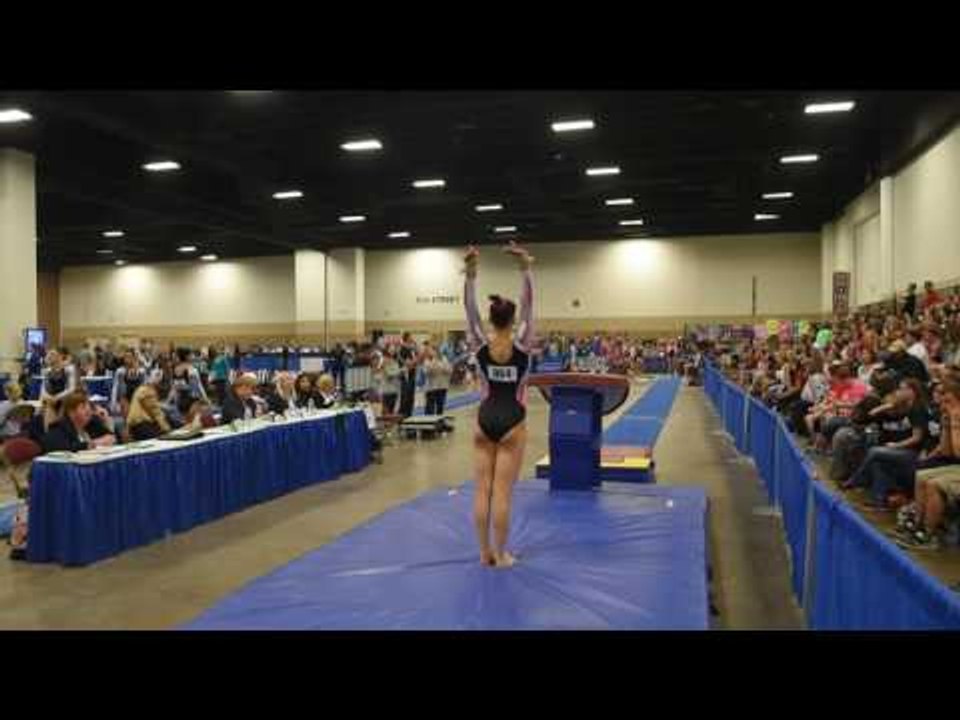 Emma Marchese - Vault 1 - 2016 Women's Junior Olympic Championships ...