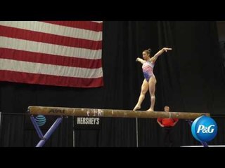 Aly Raisman - Balance Beam - 2016 Secret Classic - Podium Training