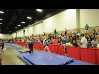 Carly Bauman - Vault 2 - 2016 Women's Junior Olympic Championships