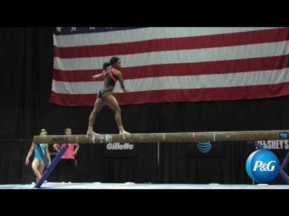 Gabby Douglas - Balance Beam -  2016 Secret Classic - Podium Training