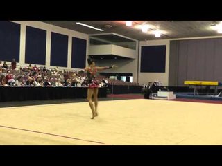 Ronit Shamuilov - Clubs - 2012 Rhythmic Nationals - Junior - Day 1
