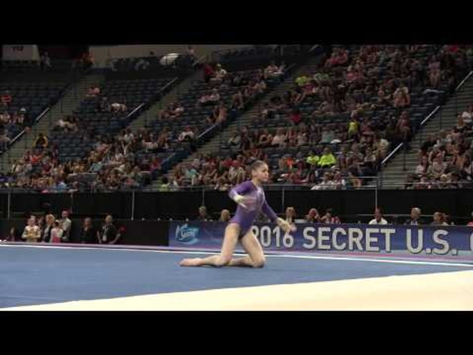 Madeleine Johnston - Floor Exercise - 2016 Secret U.S. Classic - Junior