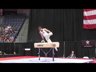 Trevor Howard - Pommel Horse - 2016 P&G Championships - Sr. Men Day 2
