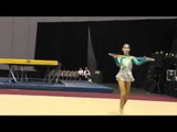 Jennifer Rokhman - Hoop - 2012 Rhythmic Nationals - Junior - Day 1